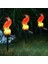 Beyaz Güneş Enerjili LED Baykuş Bahçe Işıkları Açık Güneş Işığı Baykuş Hayvan Pixie Çim Lambaları Süs Su Geçirmez Lamba Benzersiz Güneş Işıkları (Yurt Dışından) 3