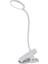 Beyaz LED Kelepçe Masa Lambası Esnek Boynu Katlanır Dokunmatik Karartma Şarj Masa Lambası Kitap Yatak Ofis ve Bilgisayar Için Lamba Üzerinde Klips (Yurt Dışından) 1