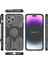 iPhone14 Pro Max Koruyucu Telefon Kapak Yüzüğü Kickstand Pc+Tpu Geri Case-Black (Yurt Dışından) 5