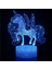 MY1169 Tarzı MY1169 Nighdn 3D LED Unicorn Gece Lambası Işık Çocuklar Için Hediyeler Unicorn Lamolors Uzaktan Kumanda ile Değişim Sevgililer Günü Hediyesi Doğum Günü (Yurt Dışından) 1