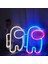 Beyaz Stil Şeffaf LED Neon Lamba Burcu Astronot Oyun Lambası Neon Duvar Işıkları Gece Lambası Odası Tatil Partisi Dekoru Için Serin Doğum Günü Noel Hediyesi (Yurt Dışından) 3
