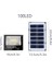 100LED Güneş Işıkları Açık Güneş Paneli Refletor LED Güneş Enerjili Spot Bahçe LED Reflektör Su Geçirmez Güneş Işığı 5 M Kablo ile Güçlü (Yurt Dışından) 1