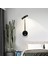4000K Stili Sarı Yooe 9W LED Duvar Lambası Anahtarı ile Modern Minimalist Iç Mekan Aydınlatması Yatak Odası Için Aplik Arka Plan Duvar Dekorasyonu Başucu Gece Lambası (Yurt Dışından) 4