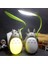 F Totoro Karikatür LED Gece Işıkları USB Şarj Katlanabilir Masa Lambası Çocuklar Için Hediye Odası Dekor (Yurt Dışından) 3