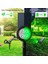 2W Tarzı 1 Bilgisayar Açık Güneş Işığı Bahçe Peyzaj Countyard Sokak Lambası 4 LED Güneş Duvar Lambası Ağaç Dekorasyon Yolu Veranda Spot Işığı (Yurt Dışından) 3