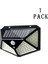 1 Paket 100 LED Güneş Duvar Işıkları Su Geçirmez Açık Güneş Lambası Kablosuz Güneş Enerjili Güneş Işığı Sokak Lambası Bahçe Dekorasyon Için (Yurt Dışından) 1