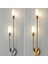 Gümüş-Sol Modern LED Duvar Işık Altın Kapalı Dekor Vanity Lamparas De Pared Aplik Uzun Şerit Iskandinav Oturma Odası Mutfak Salonu Yatak Odası Lambası (Yurt Dışından) 3