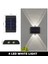 4led-1pcs-Beyaz Güneş Duvar Lambası Açık Su Geçirmez Güneş Işıkları Bahçe Sokak Peyzaj Balkon Açık Dekor Için Yukarı ve Aşağı Aydınlık Aydınlatma (Yurt Dışından) 1
