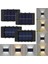 8LEDBEYAZ55X100X23MM LED Güneş Işığı Su Geçirmez Duvar Lambası Açık Yukarı ve Aşağı Aydınlık Aydınlatma Bahçe Sokak Peyzaj Balkon Dekor Için (Yurt Dışından) 2