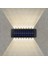 8LEDBEYAZ55X100X23MM LED Güneş Işığı Su Geçirmez Duvar Lambası Açık Yukarı ve Aşağı Aydınlık Aydınlatma Bahçe Sokak Peyzaj Balkon Dekor Için (Yurt Dışından) 5