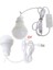 5W 10 LED Enerji Tasarruflu USB Ampul Işık Kamp Ev Gece Lambası Kanca Anahtarı (Yurt Dışından) 1