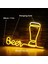 5W Tarzı 40X28CM Bar Neon Işıkları LED Neon Parti Renkli Işıklar Ev Restoran Kulübü Tavern Pub Akrilik Burcu Duvar Dekorasyon Lambaları USB Powered (Yurt Dışından) 1