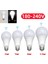 5W Tarzı 1 Parça Pır Hareket Sensörü Lamba E27 LED Radar Ampul Smdır Hareket Sensörü Lamba Ampul Güvenlik Işığı (Yurt Dışından) 2