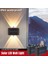 2led-1pcs-Beyaz Güneş Duvar Lambası Açık Su Geçirmez Güneş Işıkları Bahçe Sokak Peyzaj Balkon Açık Dekor Için Yukarı ve Aşağı Aydınlık Aydınlatma (Yurt Dışından) 2