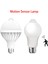 5W Tarzı 12W E27 LED Ampuller 9W 12W 15W 18W Pır Hareket Sensörü Lamba Ac 110V 220V Enerji Tasarruflu Ampuller Otomatik Akıllı Kızılötesi Vücut Gece Güvenlik Işığı (Yurt Dışından) 2