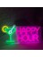 Renkli Mutlu Doğum Günü Neon Burcu Özel Gece Lambası Doğum Günü Partisi Için LED Ev Dekorasyon Atmosfer Neon Işık Dekor Hediye Kutlamak (Yurt Dışından) 1