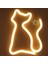 Kedi-Pembe Kedi Kitty Neon Burcu Işıkları Duvar Dekorasyonu Usbbattery Bar Ktv Snack Shop Ticari Aydınlatma LED Neon Gece Lambası Odası Dekor (Yurt Dışından) 3