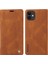 iPhone11 Için Cilt-Dokunuşlu Flip Cüzdan Standı Kapak Anti-Düşme Deri Telefon Vaka-Kahverengi (Yurt Dışından) 1
