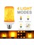 B22 Tarzı 8W 4 Mod Alev Etkisi Dekoratif Ampul LED Dinamik Alev Işığı E14 E27 B22 Yaratıcı Mısır Ampul Alev Simülasyon Etkisi Gece Lambası (Yurt Dışından) 2