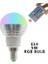 Evet Stil Mavi E27 E14 LED 16 Renk Değiştirme Rgb Sihirli Ampul Lamv 120V 220V Rgb LED Işık Spot + Ir Uzaktan Kumanda (Yurt Dışından) 1