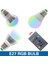 Evet Stil Mavi E27 E14 LED 16 Renk Değiştirme Rgb Sihirli Ampul Lamv 120V 220V Rgb LED Işık Spot + Ir Uzaktan Kumanda (Yurt Dışından) 2
