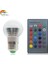 Evet Stil Mavi E27 E14 LED 16 Renk Değiştirme Rgb Sihirli Ampul Lamv 120V 220V Rgb LED Işık Spot + Ir Uzaktan Kumanda (Yurt Dışından) 4