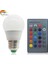 Evet Stil Mavi E27 E14 LED 16 Renk Değiştirme Rgb Sihirli Ampul Lamv 120V 220V Rgb LED Işık Spot + Ir Uzaktan Kumanda (Yurt Dışından) 5