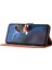 Iphone 15 Pro Için Telefon Kılıfı Baskılı Kelebek Pu Deri Cüzdan Flip Stand Telefon Kabuğu Kapak Kırmızısı (Yurt Dışından) 3