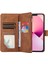 Iphone 11 Pro Case Zipper Cep Deri 9 Kart Yuvaları Telefon Muhafız Kapağı Bilek Kayış-Brown (Yurt Dışından) 4