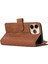 Iphone 11 Pro Case Zipper Cep Deri 9 Kart Yuvaları Telefon Muhafız Kapağı Bilek Kayış-Brown (Yurt Dışından) 5