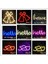 No8 Tarzı F LED Gece Lambası Kabak Duvar Sanat Burcu Işıkları Sanat Burcu Yatak Odası Dekorasyon Renkli Gökkuşağı Burcu Neon Işık Odası Ev Partisi Için (Yurt Dışından) 1