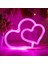 Kalp-Pembe Kedi Kitty Neon Burcu Işıkları Duvar Dekorasyonu Usbbattery Bar Ktv Snack Shop Ticari Aydınlatma LED Neon Gece Lambası Odası Dekor (Yurt Dışından) 1