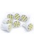 Beyaz Sürüş LED 8 Smd LED 8smd Oto Iç Işık Otoyol Işıkları Otomatik Kama Aydınlatma Dc 12 V Sıcak Satış Beyaz Cob LED (Yurt Dışından) 4