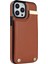 Iphone 13 Pro Tpu+Pu Deri+Metal Donanım Telefon Kapağı Kart Tutucu-Brown ile (Yurt Dışından) 3