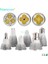 3W Tarzı B22 1 Parça Kısılabilir 3W 4W 5W GU10 E14 Gu5.3 E27 B22 MR16(12V) LED Spotlight Downlight LED Lamba LED Droplight Ampul Işık Aydınlatma (Yurt Dışından) 2