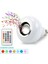 12W Akıllı LED Ampul Müzik Işık Rgb + Beyaz Ufo Lamba Bluetooth Hoparlör E27 Lamba Tutucu 24 Tuşları Uzaktan Kumanda Işığı (Yurt Dışından) 1