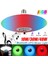 12W Akıllı LED Ampul Müzik Işık Rgb + Beyaz Ufo Lamba Bluetooth Hoparlör E27 Lamba Tutucu 24 Tuşları Uzaktan Kumanda Işığı (Yurt Dışından) 2