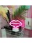Ağız Neon Işık Parti LED Flamingo Ananas Renkli Pembe LED Gece Lambası Yatak Odası Dekoru Neon Burcu Duvar Kağıdı Noel Neon Ampul (Yurt Dışından) 1