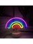 Yaprak Neon Işık Parti LED Flamingo Ananas Renkli Pembe LED Gece Lambası Yatak Odası Dekoru Neon Burcu Duvar Kağıdı Noel Neon Ampul (Yurt Dışından) 5