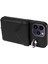 Iphone 14 Pro Case Pu Deri+Tpu Kart Tutucu Telefon Kapağı Omuz Kayışı Black (Yurt Dışından) 3