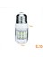 G9 Tarzı E26 Dc 12 V 24 V E27 G9 GU10 LED Mısır Ampuller E26 E12 E14 B22 Spot 7 W 27 Leds Ev Parlak Masa Masa Lambaları Iç Mekan Aydınlatması (Yurt Dışından) 1