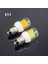 BA15S Tarzı E11 5W Mini Cob BA15D BA15S E11 E12 E14 G4 G8 G9 45W Halojen Lambalar Avize Işıkları Cam Kapak + Seramik Ac Değiştirin (Yurt Dışından) 1