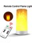 9W Tarzı DC5V LED Alev Etkisi Yangın Ampul Su Geçirmez Dış Mekan Kapalı Titrek Emülasyon 4 Mod Manyetik LED Alev Lambası USB Şarj Edilebilir (Yurt Dışından) 2