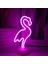 Flamingo Neon Işık Parti LED Flamingo Ananas Renkli Pembe LED Gece Lambası Yatak Odası Dekoru Neon Burcu Duvar Kağıdı Noel Neon Ampul (Yurt Dışından) 1