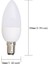 E14 Stili B15 E14 E27 E12 B22 B15 3W LED Mum Ampul Md Chandlier Lamba Ampul Bombillas Ev Işıkları Değiştirin 20W Halojen Lamv 220V (Yurt Dışından) 1