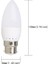 E14 Stili B15 E14 E27 E12 B22 B15 3W LED Mum Ampul Md Chandlier Lamba Ampul Bombillas Ev Işıkları Değiştirin 20W Halojen Lamv 220V (Yurt Dışından) 2