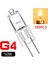 35W Ack G4 Halojen Kapsül Ampuller LED Lambayı Değiştirin 12 V Enerji Tasarruflu Halojen Kapsül Ampuller Sıcak Beyaz (Yurt Dışından) 2