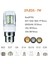 B22 Tarzı GU10 Dc 12 V 24 V E27 G9 GU10 LED Mısır Ampuller E26 E12 E14 B22 Spot 7 W 27 Leds Ev Parlak Masa Masa Lambaları Iç Mekan Aydınlatması (Yurt Dışından) 3