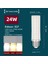 E14-24W Tarzı E27-24W E14 E27 LED Ampul 220V Mısır Lambası Bomba 110V 10W 20W 24W LED Lamba Yatak Odası Oturma Odası Dekoratif Aydınlatma (Yurt Dışından) 1