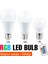 RGB-SICAK-15W Tarzı RGB-BEYAZ-10W Renk Değişimi Rgb Ampul E27 LED Sihirli Işık Ir Uzaktan Kumanda Gece Lambası 220 V Rgb Atmosfer Ampul 5 W 10 W 15 W Lamba Parti Dekorasyon (Yurt Dışından) 2